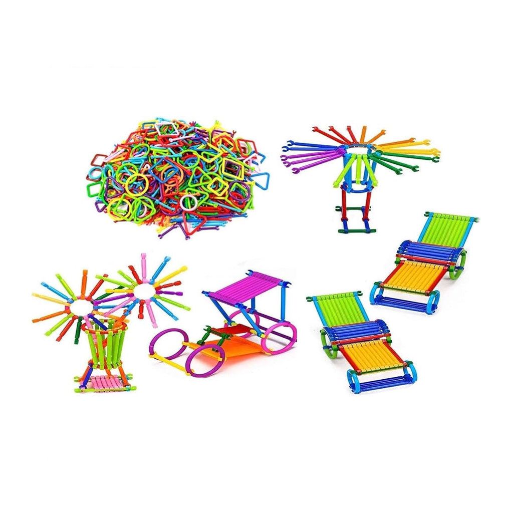 Stick Building Blocks Smart Sticks Set of [120 PCS] for Kids [PD]
