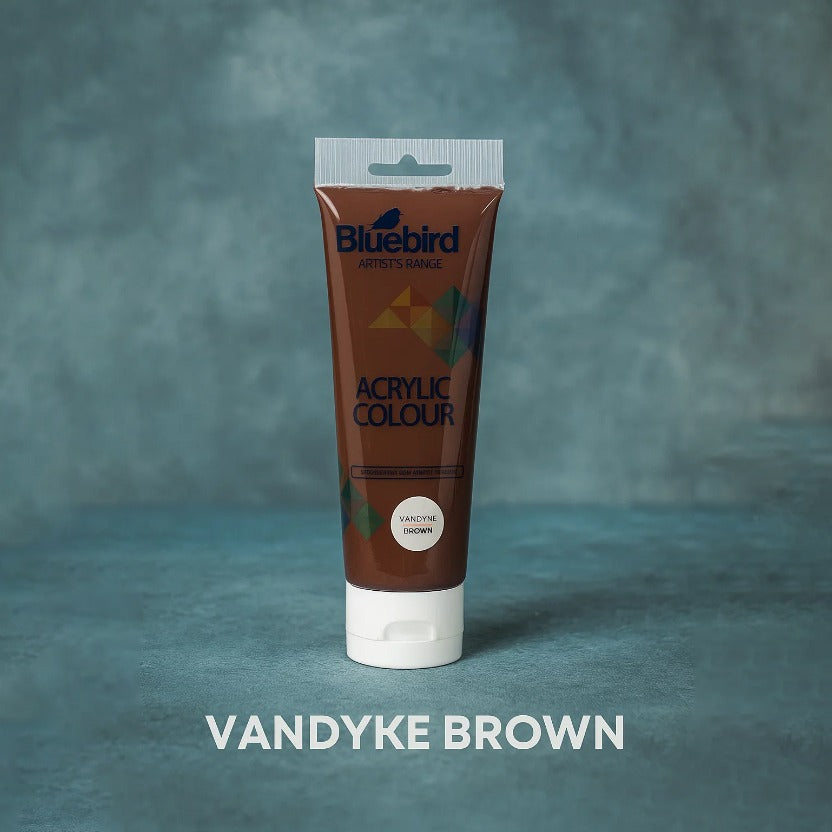 Blue Bird Acrylic 75ML Vandyke Brown [PD][1Pc]