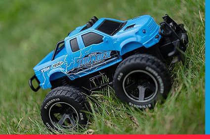 RC Beginner Rv Truck for Kids,Blue Off-Road RC Trucks, Scale Crawlers Toy for Kids [PD]