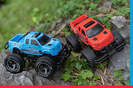 RC Beginner Rv Truck for Kids,Blue Off-Road RC Trucks, Scale Crawlers Toy for Kids [PD]