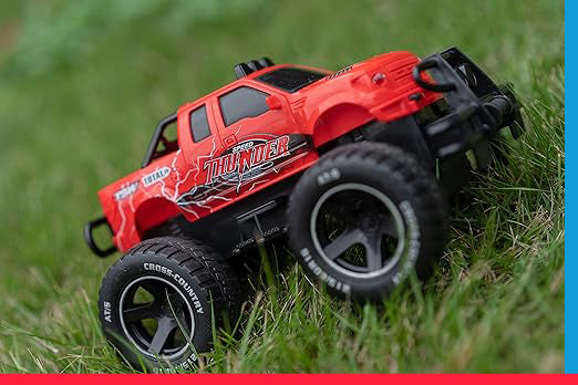RC Beginner Rv Truck for Kids, Red Off-Road RC Trucks, Scale Crawlers Toy for Kids [PD]