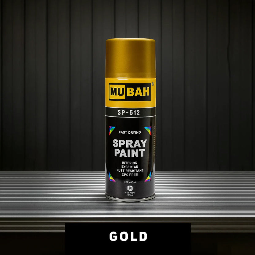 MUBAH Spray Paint - Gold [IP][1Pc]