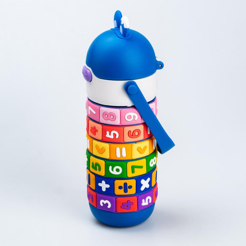 Water Bottle NumbercBlue [PD]