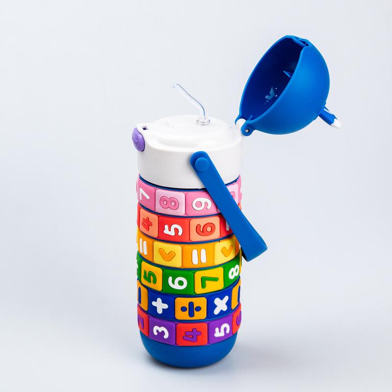 Water Bottle NumbercBlue [PD]