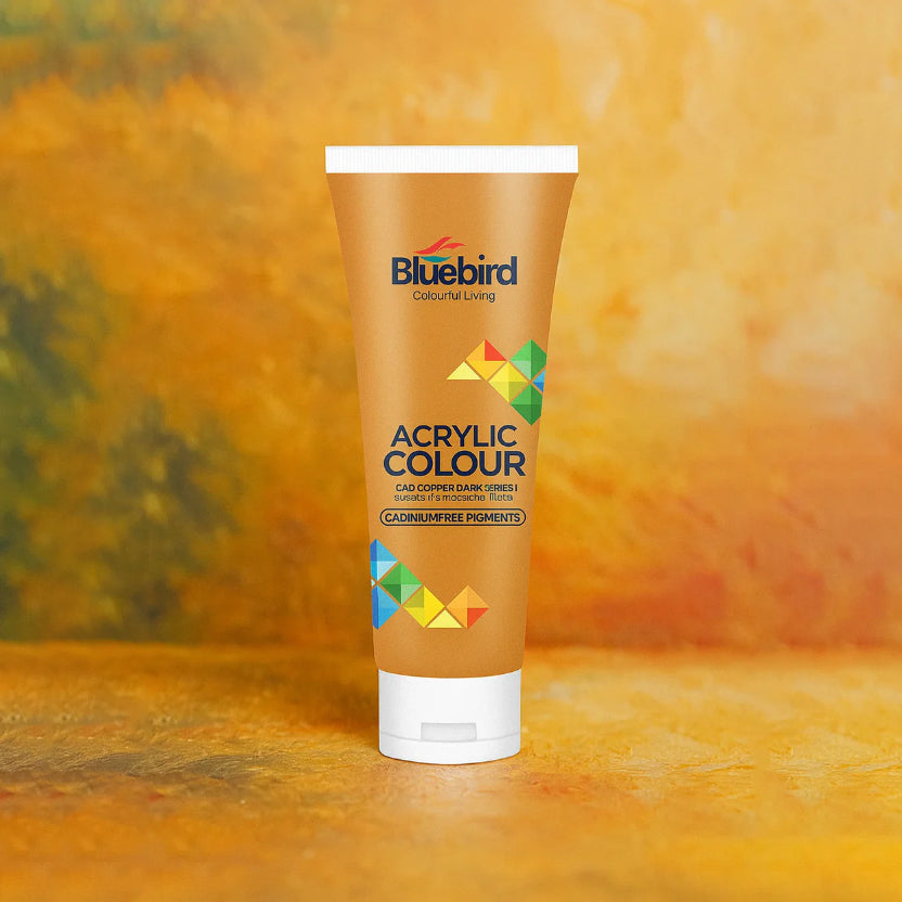 Blue Bird Acrylic 75ML Metallic Copper [PD][1Pc]