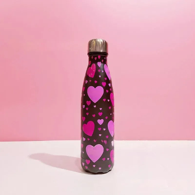 Black Stainless Steel Water Bottle 500ML [PD][1Pc] (Copy)