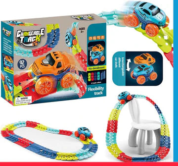 Buy Deal 1 Children's Electric Space Track & Changeable Track Race Car & Get LCD Tablet Free