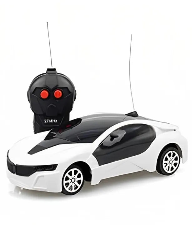 White RC Car – Ultimate High-Speed Remote Control Racing Experience! [PD]
