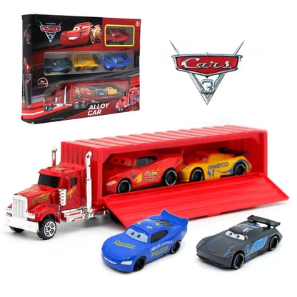 Alloy Series Cars | Truck With Cars | Lightning McQueen Cars [PD]