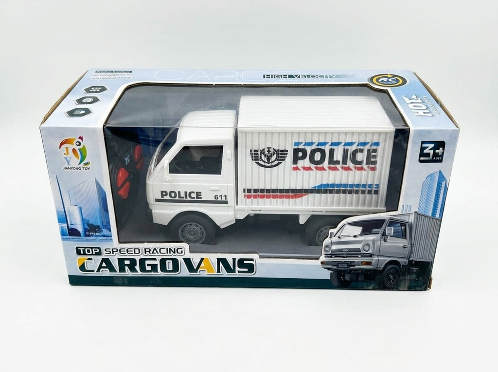 Top Speed Racing RC Police Cargo Van [PD.]