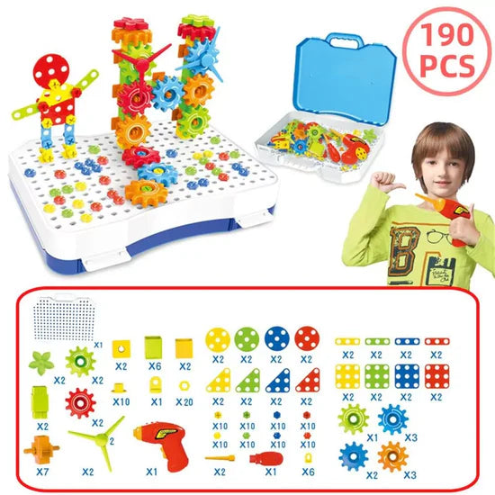 Magic Puzzle Plate – 190 PCs 2 in 1 [1Pc][PD]