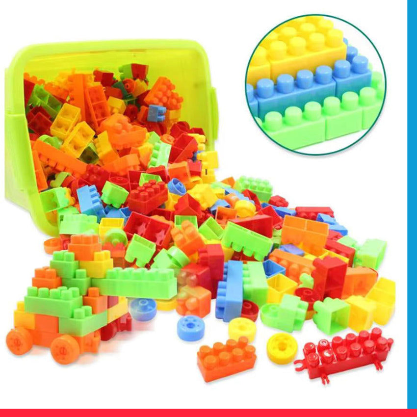 110 Pieces Building Blocks Sets Bulk Educational Kids Toy[PD][1 Backet]