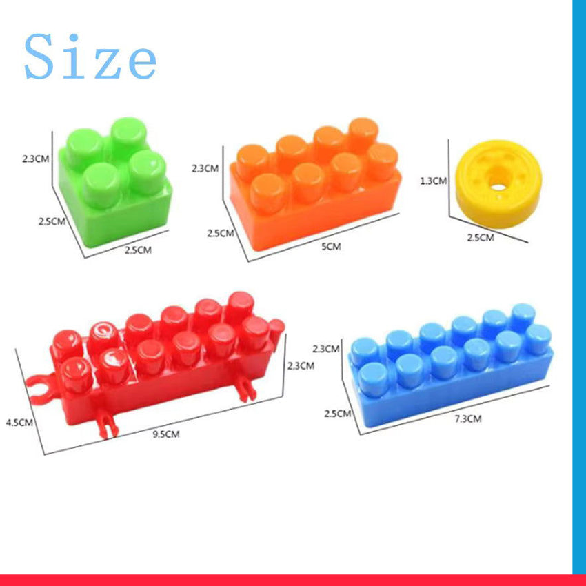 110 Pieces Building Blocks Sets Bulk Educational Kids Toy[PD][1 Backet]