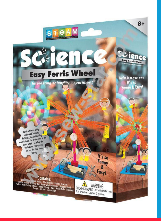 DIY Electric Science Ferris Wheel Educational Activity [PD][1PC]