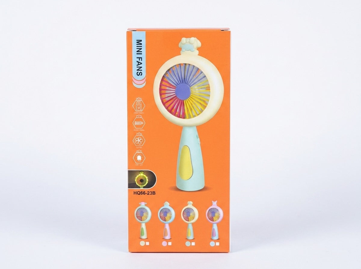 Portable Mini Fan with LED Light [PD.]