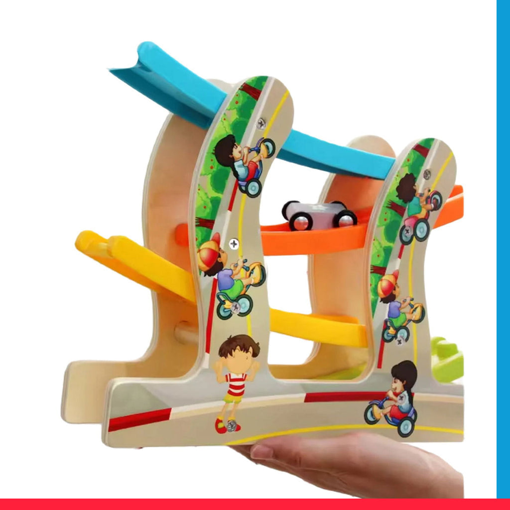 Wooden Gliding Car for Kids, Baby Toy Car Games[PD][1Pc]
