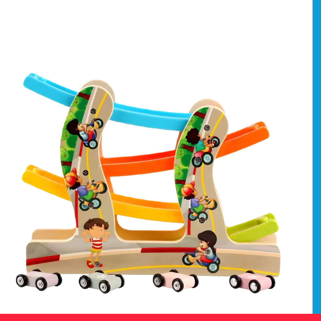 Wooden Gliding Car for Kids, Baby Toy Car Games[PD][1Pc]