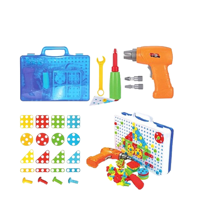2 in 1 Magic Puzzle Plate – 190 PCs Assembly Accessories[1Pc][PD] - Kaliber
