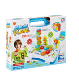 2 in 1 Magic Puzzle Plate – 190 PCs Assembly Accessories[1Pc][PD] - Kaliber