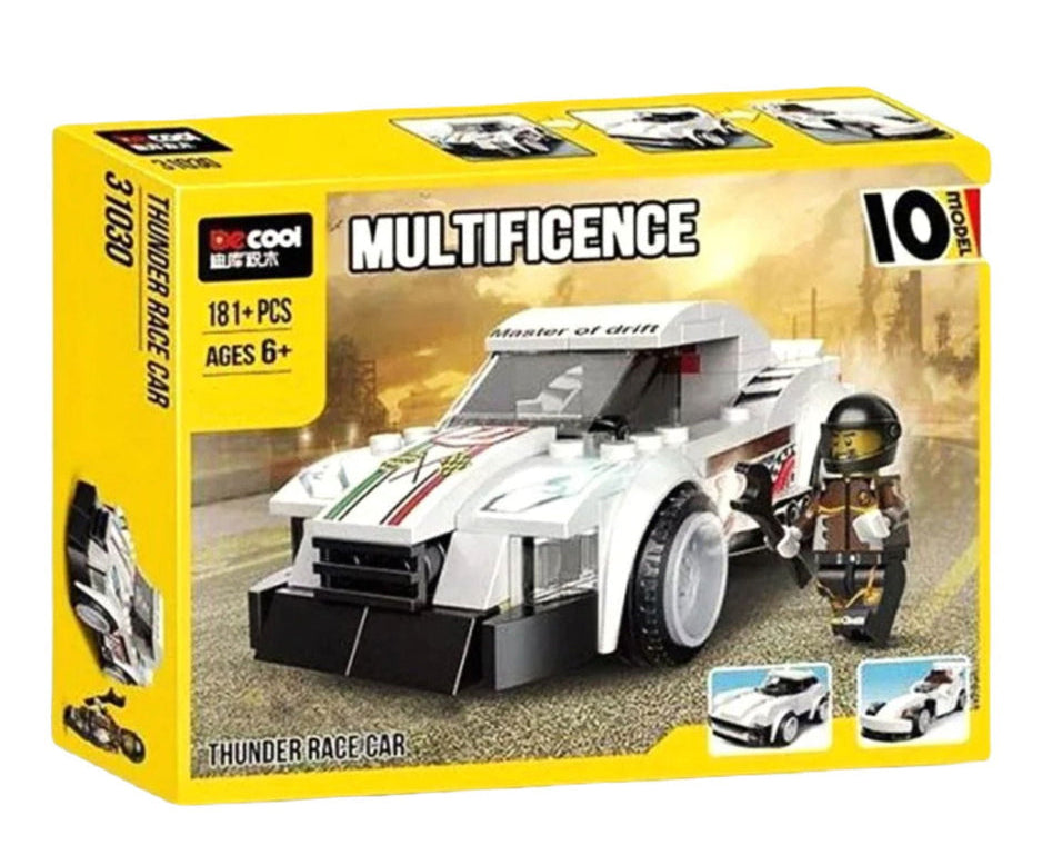 Decool Flowing Roadster 10 Models Building Blocks – 209 pieces [PD][1Pc]