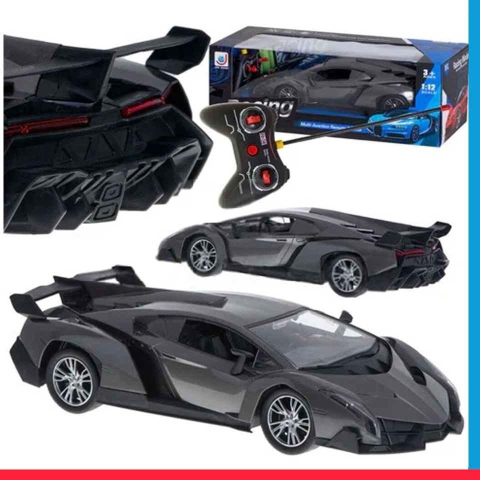 Luxurious Remote Control Super Car High Performance Black [PD][1Pc]