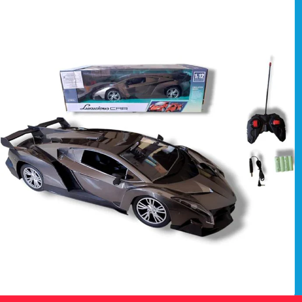 Luxurious Remote Control Super Car High Performance Black [PD][1Pc]