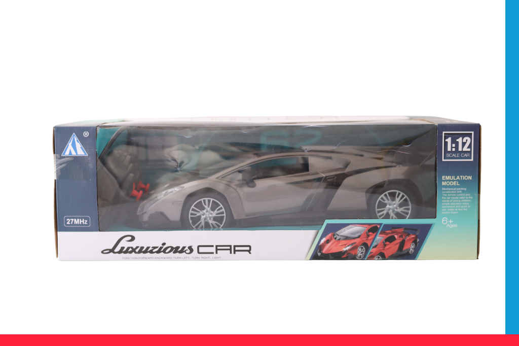 Luxurious Remote Control Super Car High Performance Black [PD][1Pc]