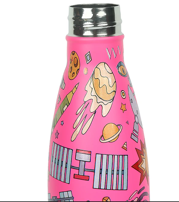 Dark Pink Stainless Steel Water Bottle 500ML [PD][1Pc]