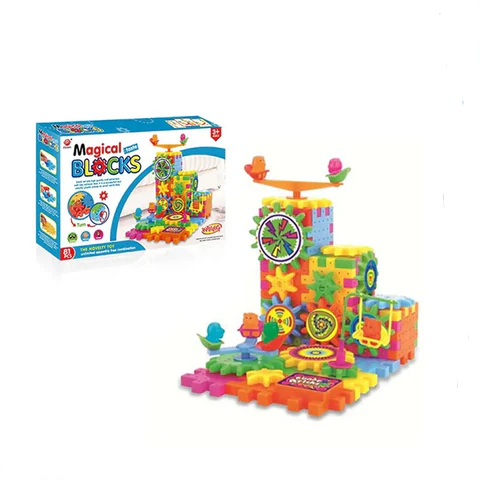 Magical Electronic Interlocking Gear Blocks[1Pc][PD]