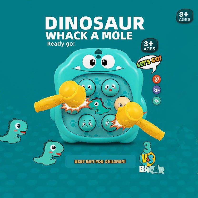 DINOSAUR WHACK A MOLE TOYS [PD]