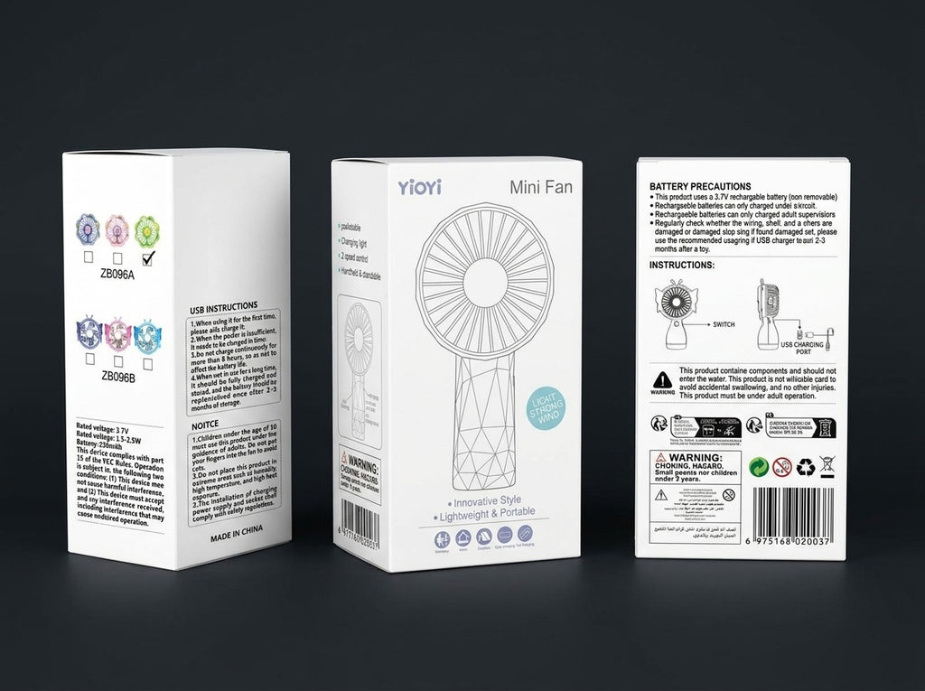 YIOYI Portable Mini Fan [PD.]