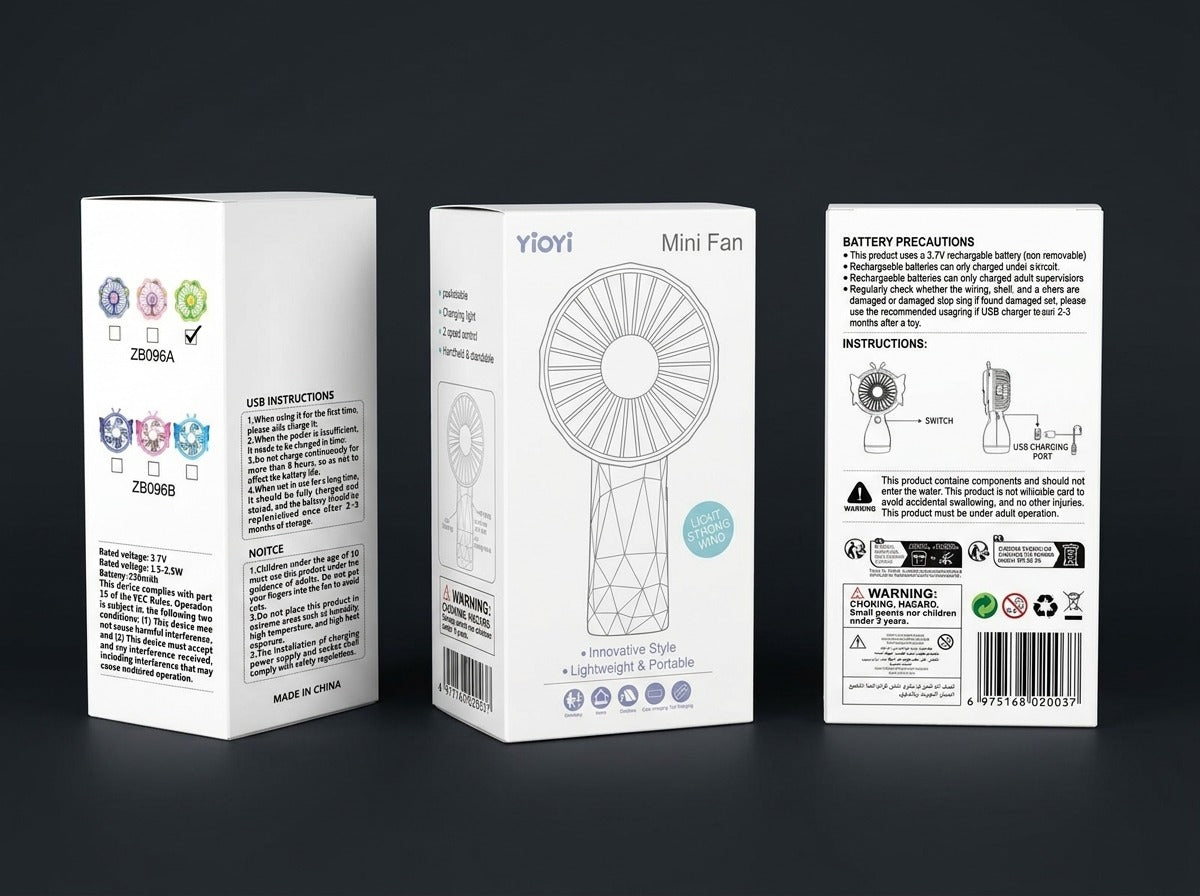 YIOYI Portable Mini Fan [PD.]