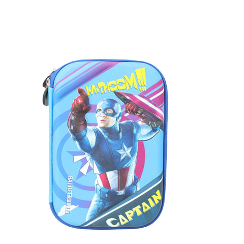 3D Captain America Pencil Case Set[1Pc][PD] - Kaliber