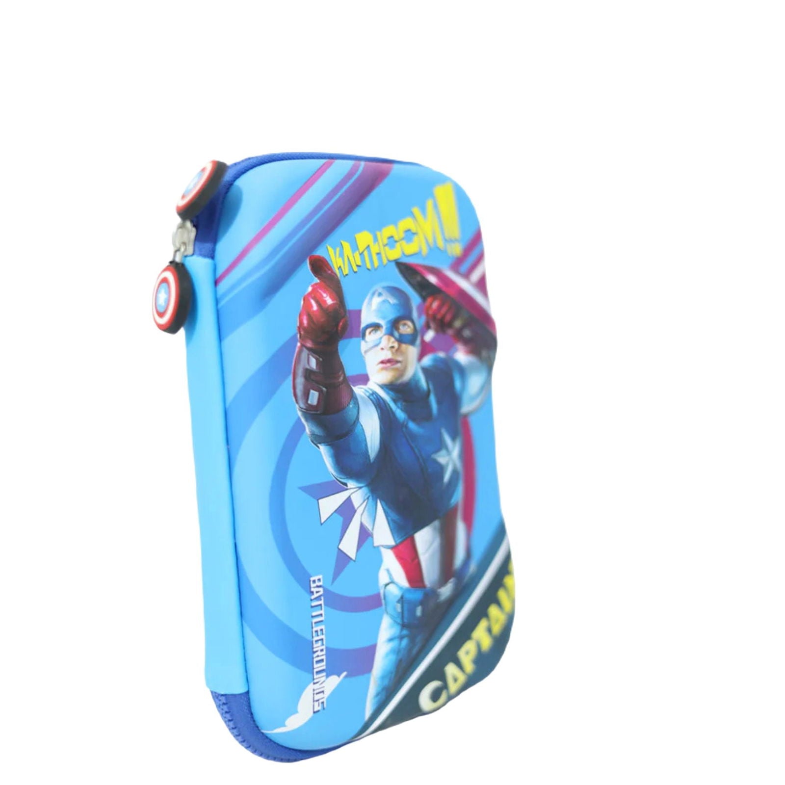 3D Captain America Pencil Case Set[1Pc][PD] - Kaliber