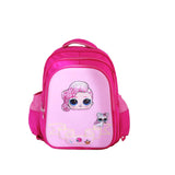 3 Pcs Trolly Girls School Bag [PD][1Pc] - Kaliber