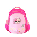 3 Pcs Trolly Girls School Bag [PD][1Pc] - Kaliber