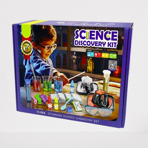 STEM Lab Experiments Activities Science Discovery Kit 270 Pieces [PD]