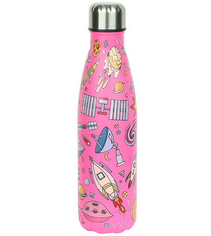 Dark Pink Stainless Steel Water Bottle 500ML [PD][1Pc]