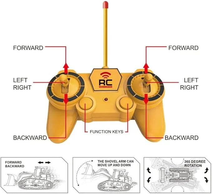 Remote Control Excavator For Adult [PD]