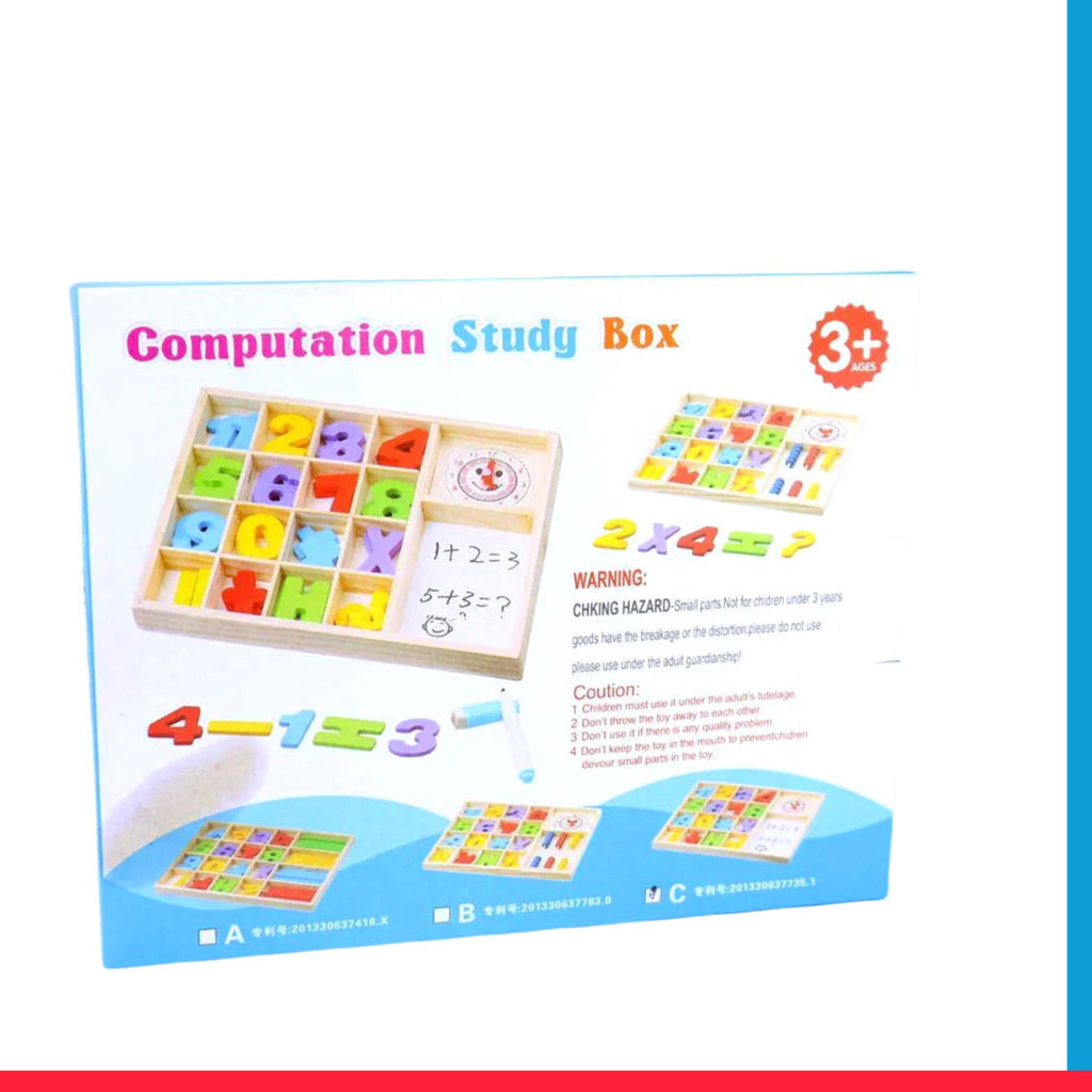 Best Wooden Computation Study Box [PD]