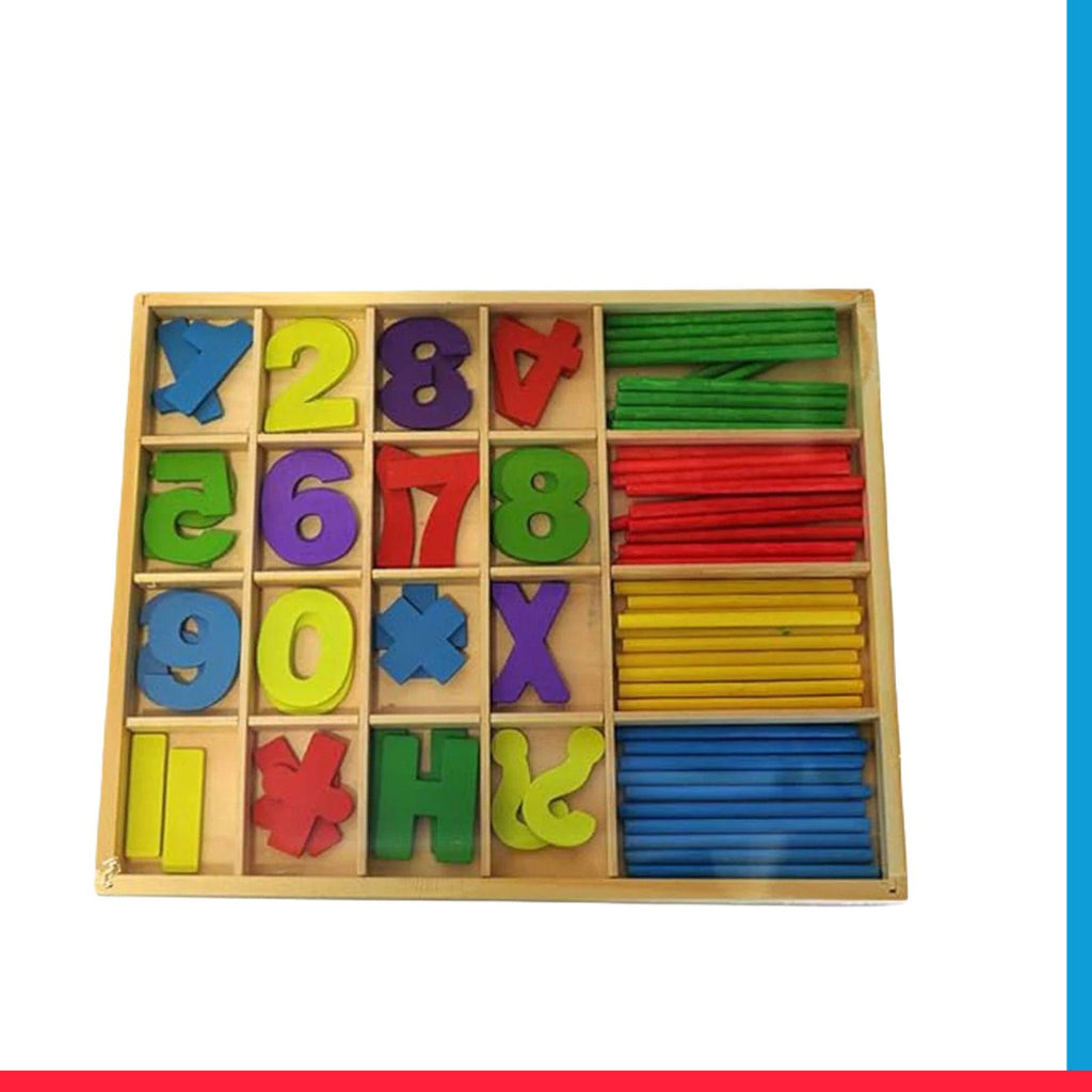 Wooden Computation Study Box [PD][1Pc]