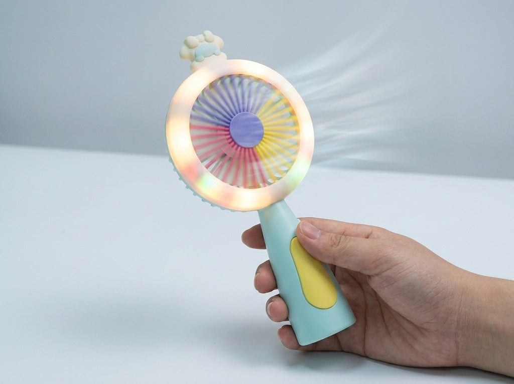 Portable Mini Fan with LED Light [PD.]