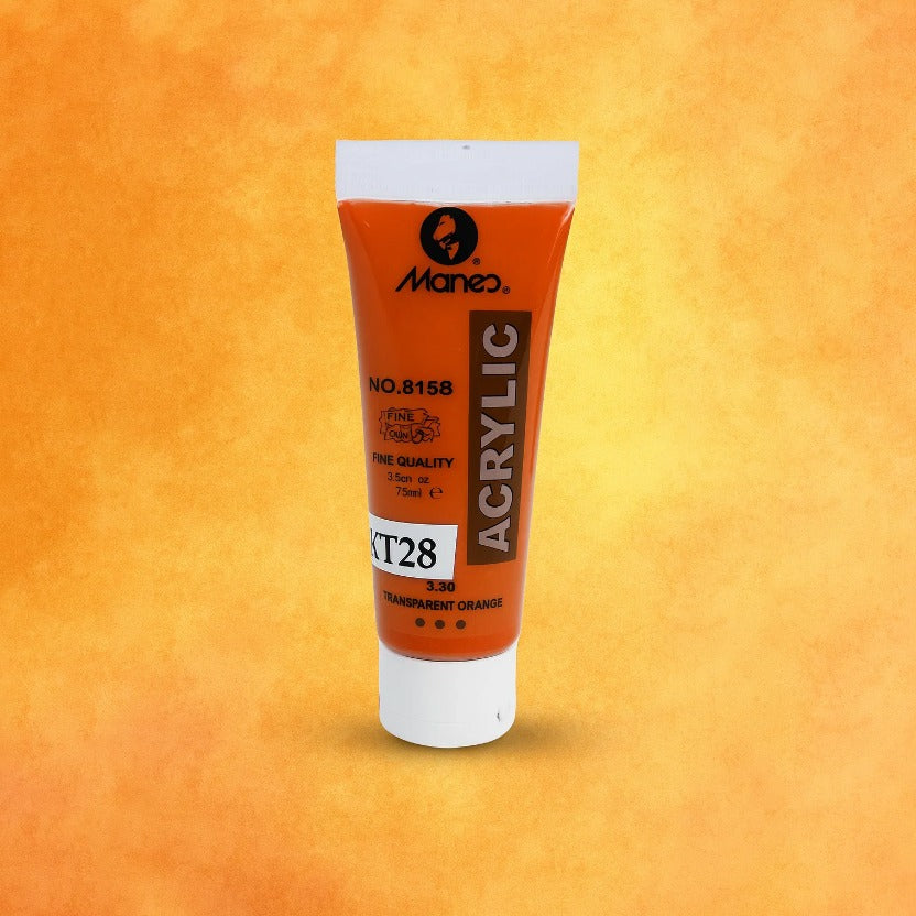Maries Acrylic 75ML Permanent Orange [PD][1Pc]