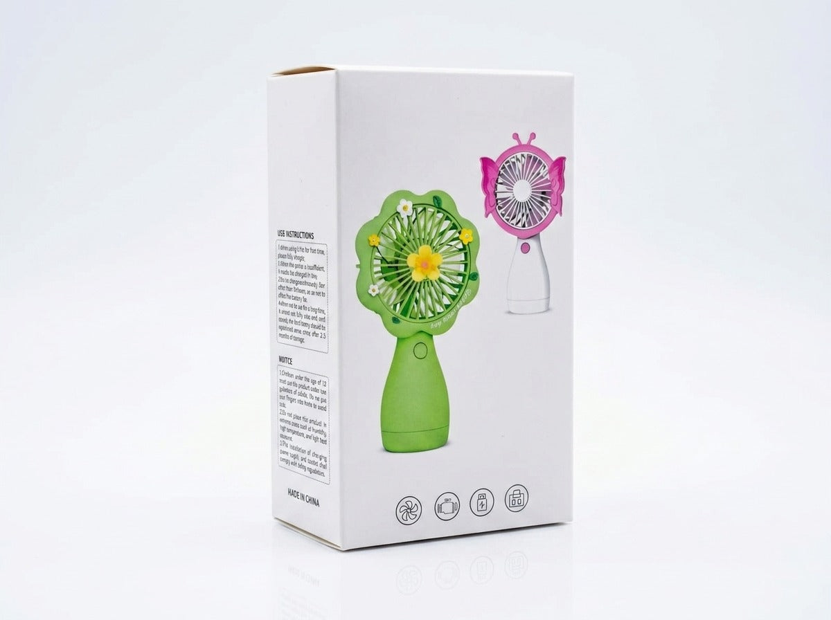Petal & Wing Portable Mini Fan [PD.]
