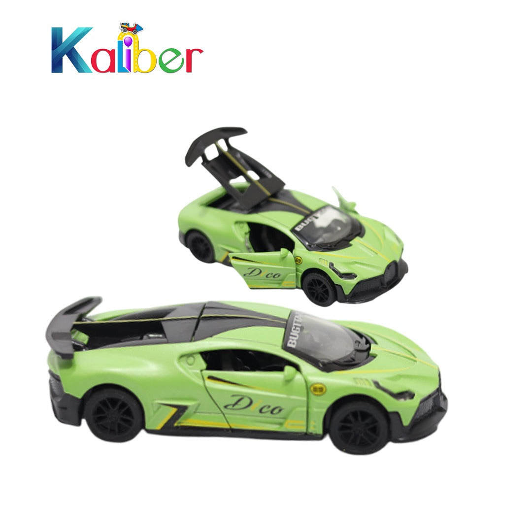 Experience Thrilling Speed with Diecast Bugatti Car with Light & Sound [PD]