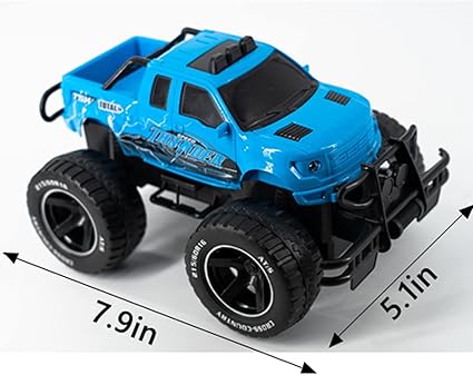 RC Beginner Rv Truck for Kids,Blue Off-Road RC Trucks, Scale Crawlers Toy for Kids [PD]