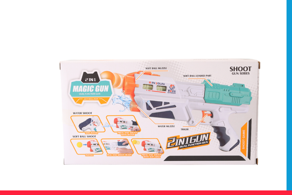 Magic Blaster 2 In 1 Water Shooting [PD]