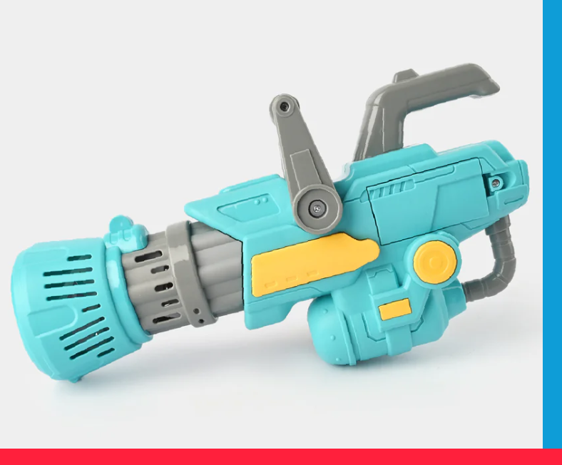 8 HOLES ELECTRIC BUBBLE GUN [PD][1Pc]