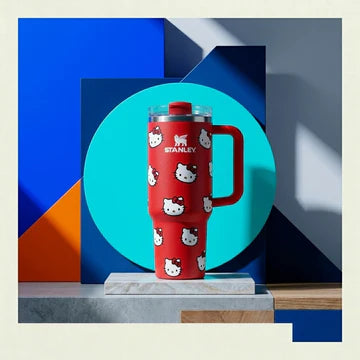 Hello Kitty x Stanley Quencher Classic Red & White Aesthetic (PD)