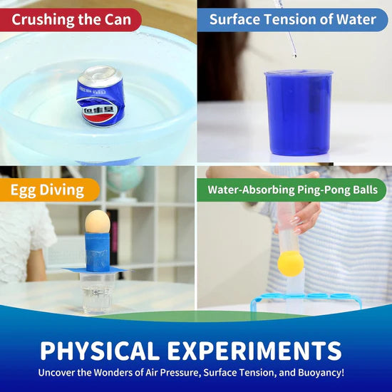 STEM Lab Experiments Activities Science Discovery Kit 270 Pieces [PD]